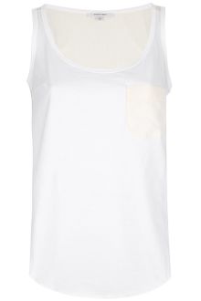 Carven Lace Back Tank Top - Lyst