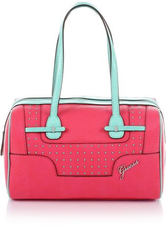 Guess Rumi Box Satchel - Lyst