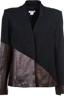 Helmut Lang Asymmetrical Combo Jacket - Lyst