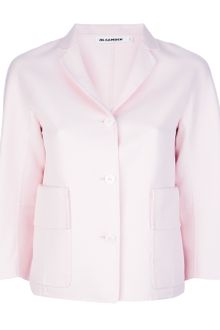 Jil Sander Cropped Jacket - Lyst