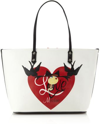 Love Moschino Charming Scarf Tote Bag - Lyst