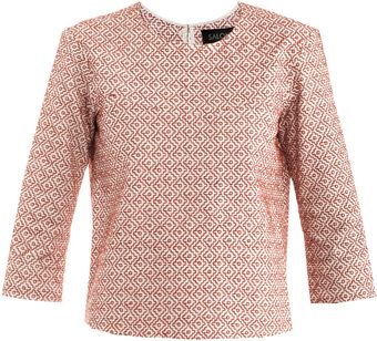 Saloni Embroidered Aline Blouse - Lyst