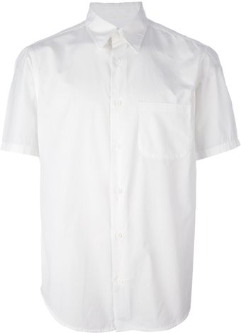 Yohji Yamamoto Shortsleeved Shirt - Lyst