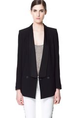 Zara Blazer with Combined Lapel