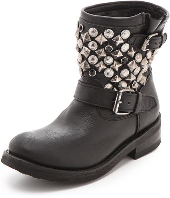 Ash Titanic Studded Boots - Lyst