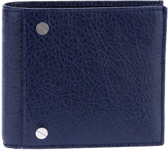 Balenciaga Leather Billfold Wallet - Lyst