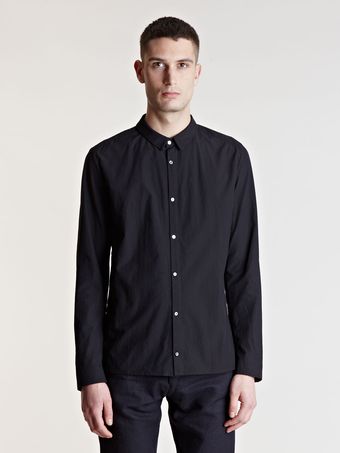 Individual Sentiments Pearlescent Button Shirt - Lyst