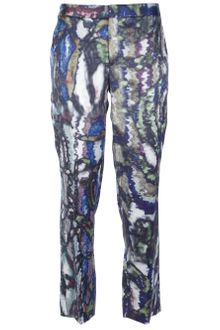 Theyskens' Theory Silk Blend Trouser - Lyst