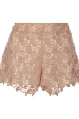 Versace Patterned Lace Shorts
