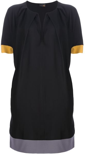 Fendi Colour Block Shift Dress - Lyst