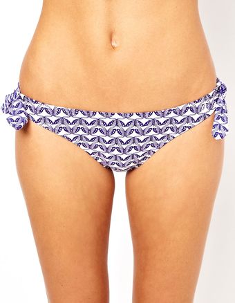 French Connection Butterfly Bikini Bottom - Lyst