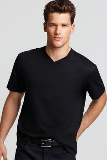 Michael Kors Short Sleeve V-Neck Tee - Lyst