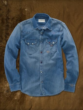 Ralph Lauren Sawtooth Western Shirt - Lyst
