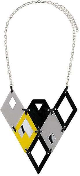 Topshop Premium Luca Romanyi Necklace - Lyst