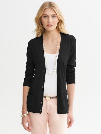 Banana Republic Long Cardigan - Lyst