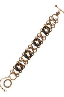 Stephen Dweck  Agate Link Bronze Bracelet - Lyst