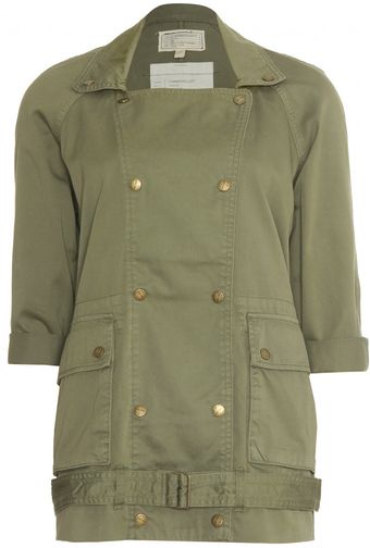 Current/Elliott Military Parka - Lyst
