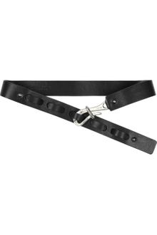 Donna Karan New York Hookfastening Leather Belt - Lyst