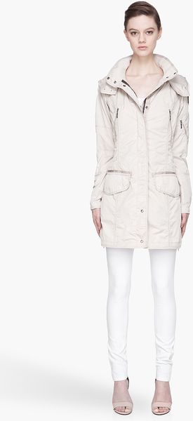 Parajumpers Pale Beige Mary Todd Cargo Coat - Lyst