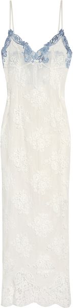 Rosamosario Lord Byron Loves Italy Lace Chemise - Lyst