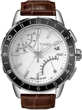 Timex® Mens Brown Sport Chronograph Watch - Lyst