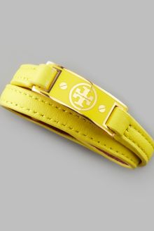 Tory Burch Logo Wrap Bracelet - Lyst