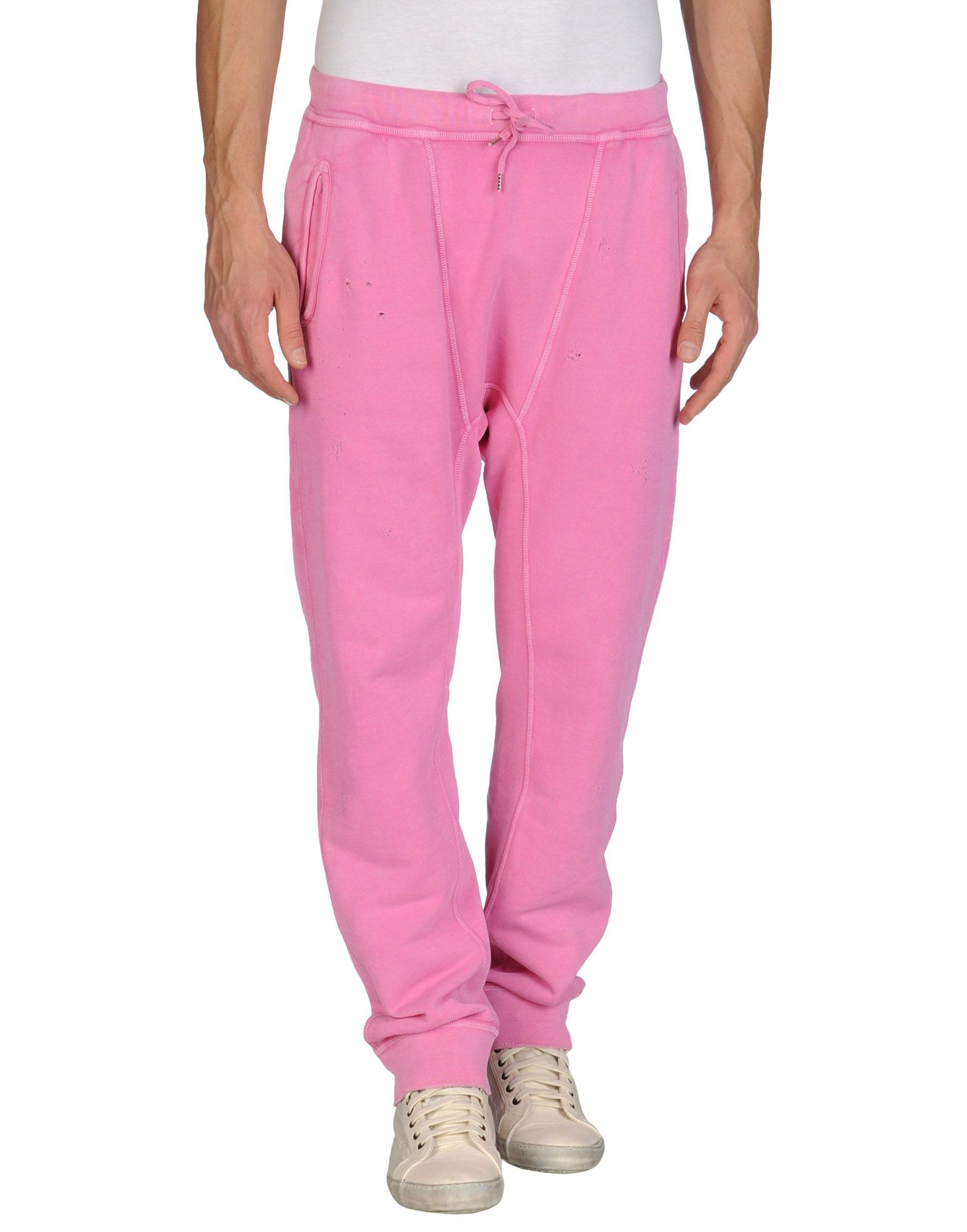 DsquaredÂ² Sweat Pants in Pink for Men (light purple) | Lyst