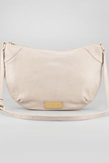 Marc By Marc Jacobs Washed Up Leather Messenger Bag Taupe - Lyst