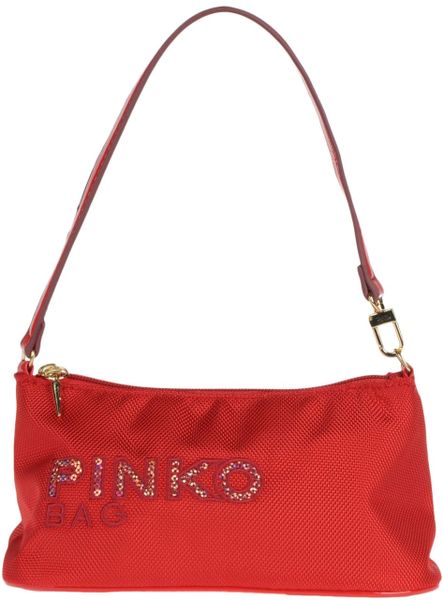 red pinko bag