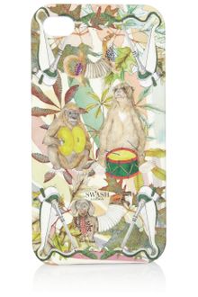 Swash Ape Printed Iphone 4 Case - Lyst