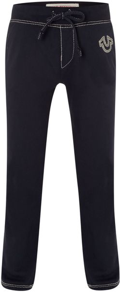 True Religion Logo Jogger Pants - Lyst