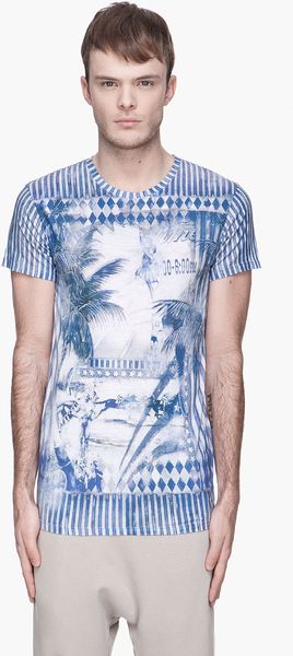 Balmain Big Top Printed T-Shirt - Lyst