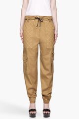Kenzo Dark Mustard Yellow Look-Book Trousers