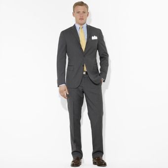 Polo Ralph Lauren Custom Fit Gabardine Suit - Lyst