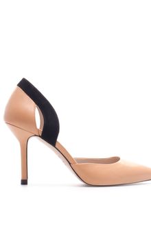 Zara Mid Height Heel Vamp Shoe - Lyst