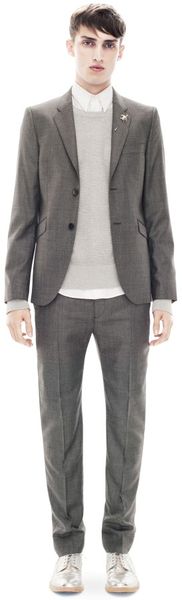 Acne Wall St Jkt Sh Grey - Lyst