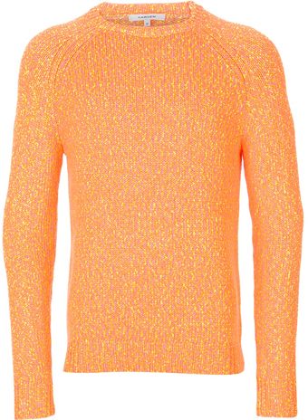 Carven Crew Neck Sweater - Lyst