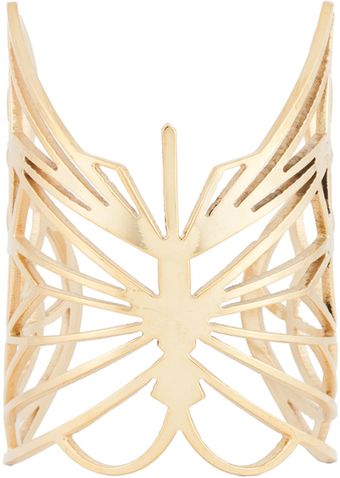 Kelly Wearstler Curiosity Butterfly Cuff in Gold Plated - Lyst