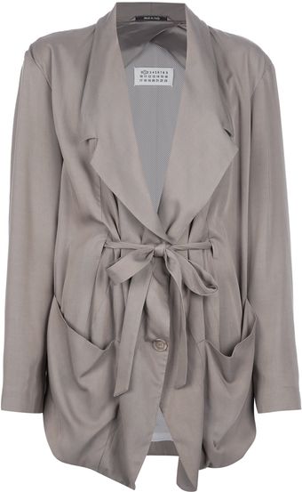 Maison Martin Margiela Draped Blazer - Lyst