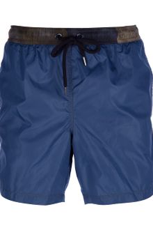 Moncler Camouflage Trim Swim Shorts - Lyst