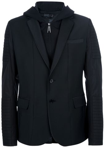 Philipp Plein Allinone Hooded Blazer - Lyst