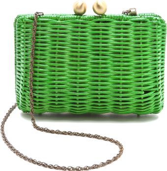 Serpui Marie Pic Nic Wicker Minaudiere - Lyst