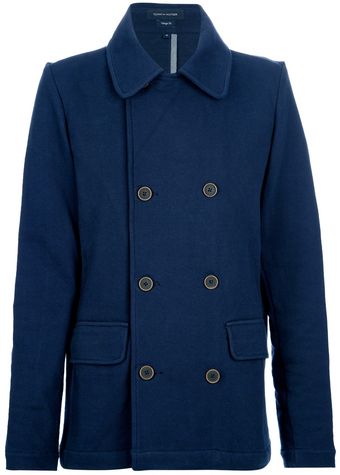 Tommy Hilfiger Double Breasted Coat - Lyst