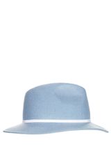 Topshop Neon Trim Fedora