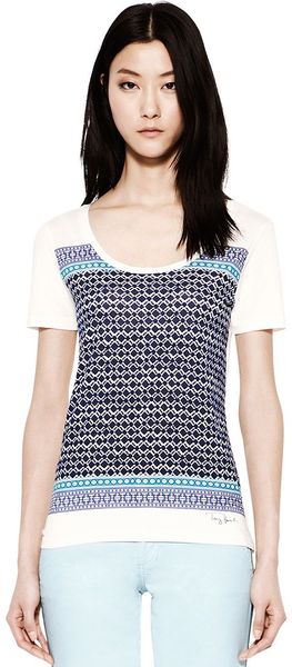 Tory Burch Kinley Tee - Lyst