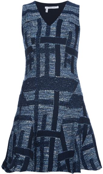 10 Crosby by Derek Lam Flared Dress - Lyst