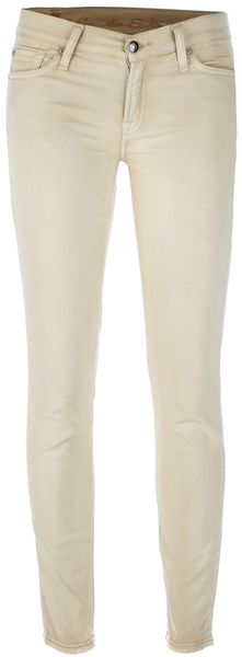 7 For All Mankind Skinny Jeans - Lyst