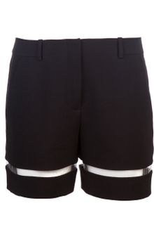 Alexander Wang Flat Front Boy Shorts - Lyst