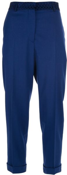 Haider Ackermann Cropped Tailored Trouser - Lyst