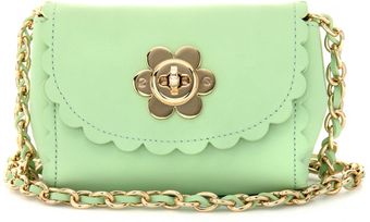 Mulberry Flower Mini Leather Shoulder Bag - Lyst